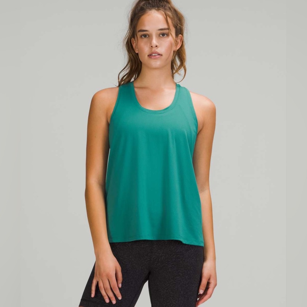 Lululemon Athletica Teal Sleeveless Lightweight Tank Top